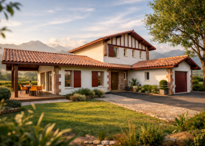 Maison contemporaine à étage à Bidarray