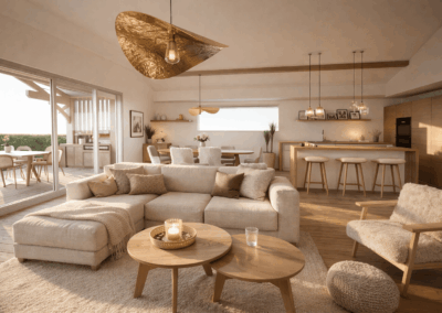 Plan maison contemporaine à étage à Capbreton