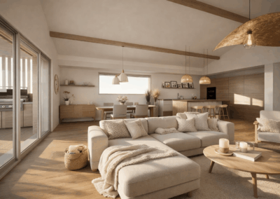 Plan maison contemporaine à étage à Capbreton