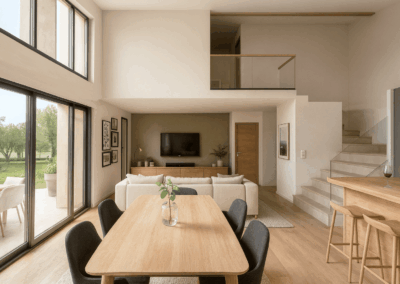Plan maison néo-basque à étage à Villefranque